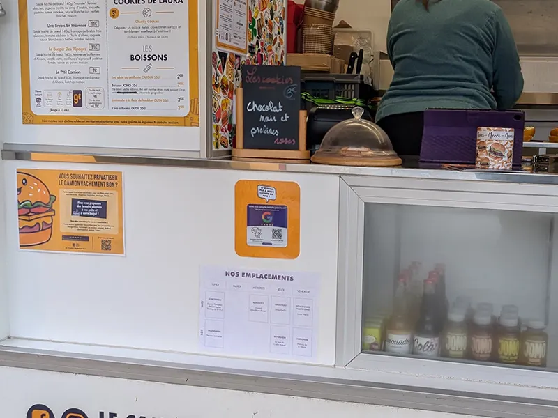 Plaque Mon Avis Facile au Camion Vachement Bon